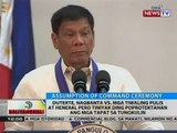 BT: Duterte, nagbanta vs. mga tiwaling pulis at heneral