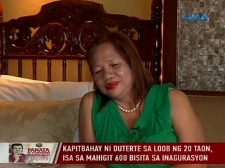 Download Video: GMA: Kapitbahay ni Duterte sa loob ng 20 taon, isa sa mahigit 600 bisita sa inagurasyon