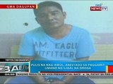 BP: Pulis na nag-awol, arestado sa paggamit umano ng iligal na droga