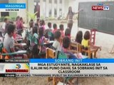 Mga estudyante, nagkaklase sa ilalim ng puno dahil sa sobrang init sa classroom