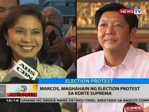 BT: Marcos, maghahain ng election protest sa Korte Suprema