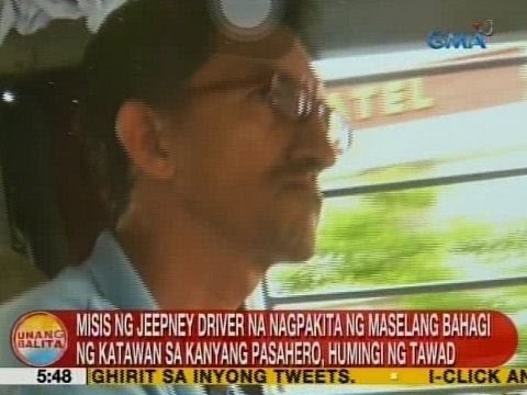 UB: Misis ng driver na nagpakita ng maselang bahagi sa kanyang pasahero, humingi ng tawad