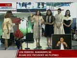 GMA: Leni Robredo, nanunumpa na bilang VP ng Pilipinas