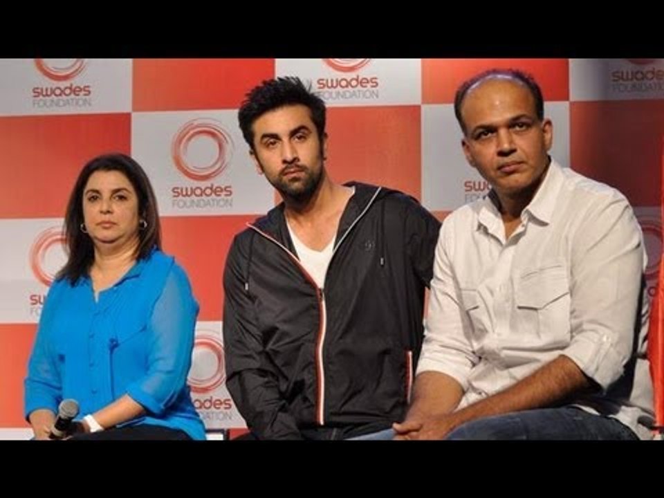 Ashutosh Gowariker, Ranbir Kapoor At Swades Foundation Log Unveiling Event