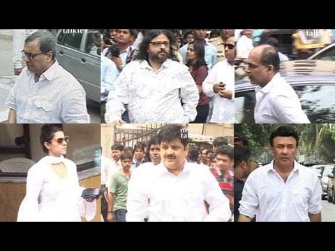 B-Town Celebs Pay Respects To Late Yash Chopra At YRF Studios