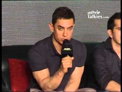 Aamir Khan, Rani Mukerji, Farhan Akhtar And Reema Kagti At 'Talaash' Music Launch