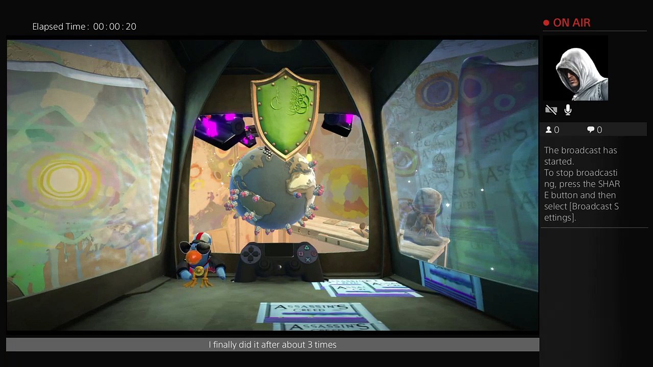 Playing LBP 3 (87)