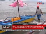 QRT: Mga taga-Oriental Mindoro, naghahanda sa posibleng epekto ng Bagyong Butchoy