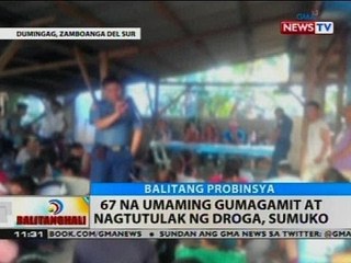 Download Video: BT: 67 na umaming gumagamit at nagtutulak ng droga, sumuko