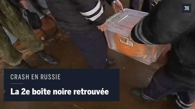 Crash en Russie : la deuxième boîte noire repêchée parmi de nombreux débris de l’avion