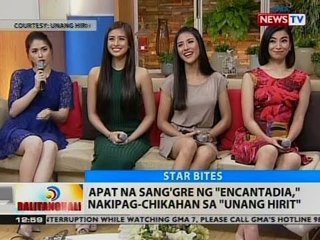 BT: Apat na Sang'gre ng "Encantadia" nakipag-chikahan sa "Unang Hirit"