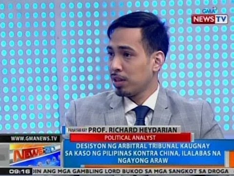 NTG: Desisyon ng Arbitral Tribunal kaugnay sa kaso ng PHL vs. China, ilalabas na ngayong Martes