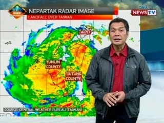 BT: Weather update as of 11:48 a.m. (July 8, 2016)