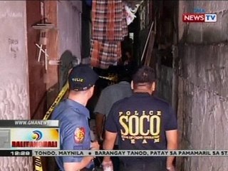 Mag-amang drug pusher daw patay matapos daw manlaban sa pulisya