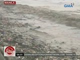 24 Oras: Apat na truck ng inanod na basura, nahakot sa Manila Bay