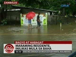 24 Oras: Maraming residente, inilikas mula sa baha