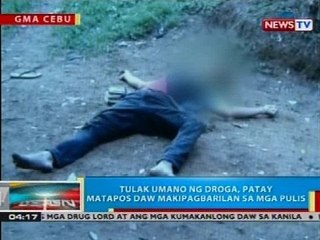 Download Video: BP: Tulak umano ng droga, patay matapos daw makipagbarilan sa mga pulis