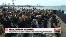 Japanese PM Shinzo Abe makes historic visit to Pearl Harbor