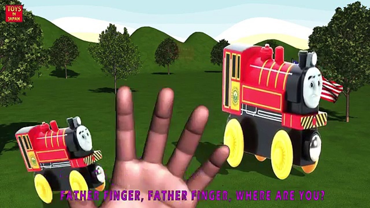THOMAS AND FRIENDS Finger Family | Nursery Rhymes for Children | 3D Animation