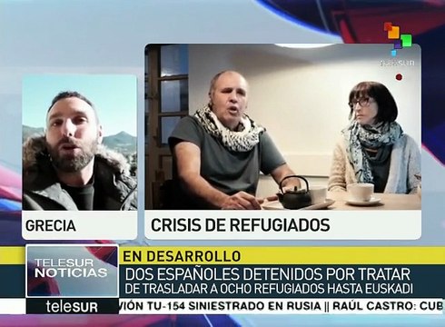 Detienen en España a 2 activistas que querían trasladar a refugiados