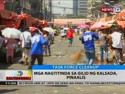 BT: Mga nagtitinda sa gilid ng kalsada, pinaalis