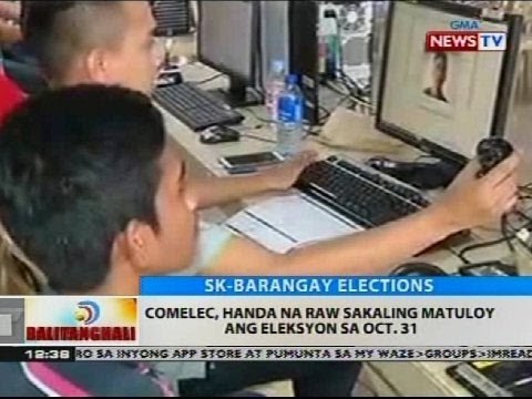 BT: Comelec, handa na raw sakaling matuloy ang eleksyon sa Oct. 31