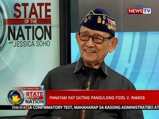 SONA: Panayam kay dating Pangulong Fidel V. Ramos