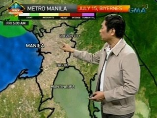 UB: Posibleng pag-ulan, asahan sa NCR mamayang gabi