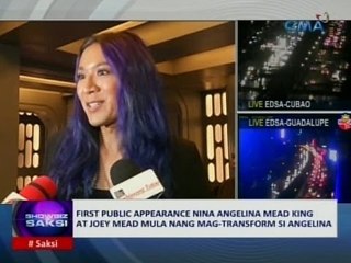 First public appearance nina Angelina Mead King at Joey Mead mula nang mag-transform si Angelina