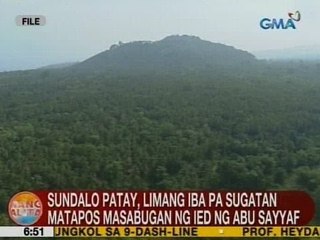 Download Video: UB: Sundalo patay, 5 iba pa sugatan matapos masabugan ng IED ng ASG sa Tipo-Tipo Basilan