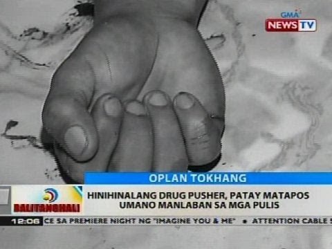 Hinihinalang drug pusher, patay matapos umano manlaban sa mga pulis