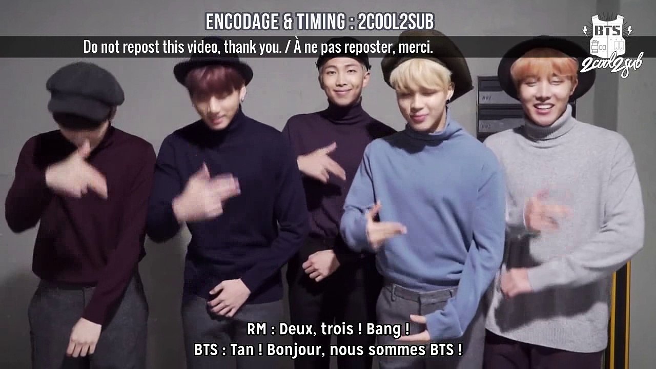 [2COOL2SUB] 161227 ‘Singles’ Magazine: Message des BTS (VOSTFR)