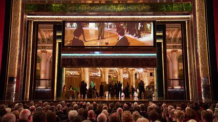 Chris O'Donnell & Gabrielle Anwar dancing tango at KenCen Honors 2016