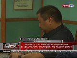 Prosekusyon, hiniling na suspendihin si Sen. JV Ejercito kaugnay ng kasong graft