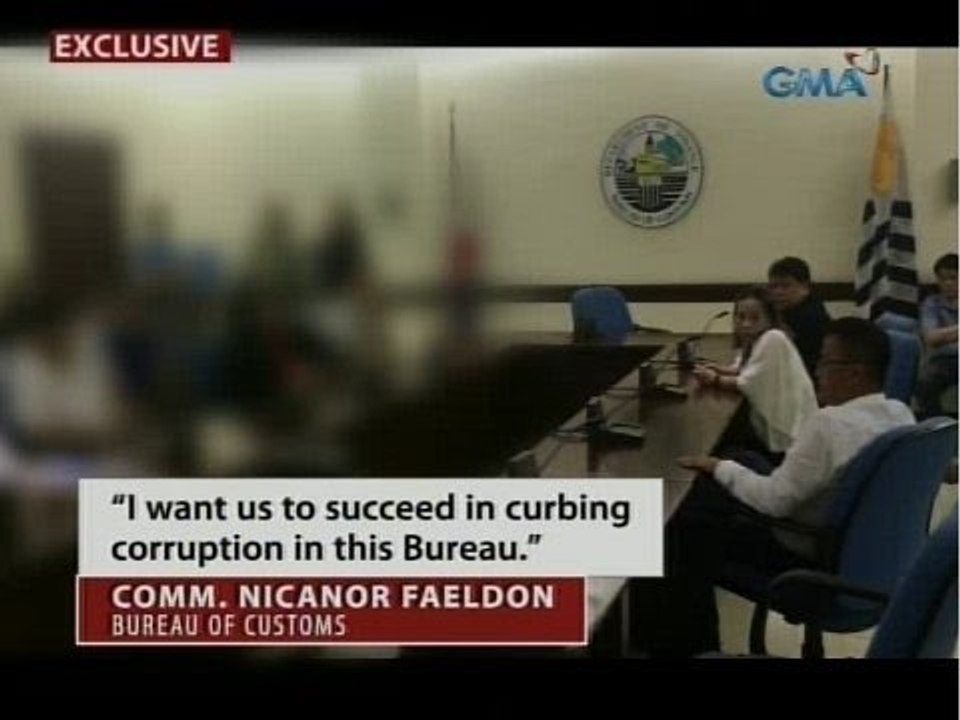 24 Oras: Comm. Faeldon, nagbanta na siya mismo ang papatay sa mga tauhan na mahuhuling tiwali