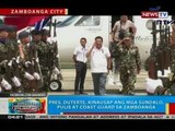 Pres. Duterte, kinausap ang mga sundalo pulis at coast guard sa Zamboanga