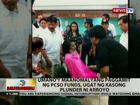 Umano'y maanomalyang paggamit ng PCSO funds, ugat ng kasong plunder ni Arroyo