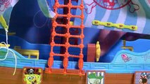 (TOYS) BOB LEPONGE Nickelodeon Bateau Pirate jouets pistolets à eau ★ SpongeBob Pirate Ship Water