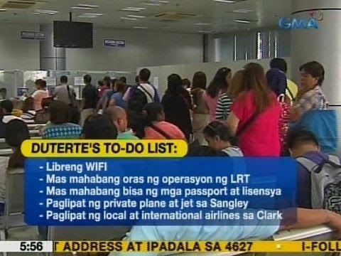 UB: Libreng Wi-Fi sa pampublikong lugar, isa sa pangako ni Pres. Duterte
