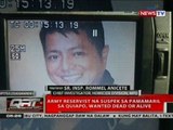 QRT: Army reservist na suspek sa pamamaril sa Quiapo, wanted dead or alive