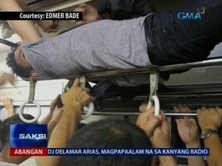 SAKSI: Ilang pasahero ng PNR, nagbabalyahan dahil sa sobrang siksikan