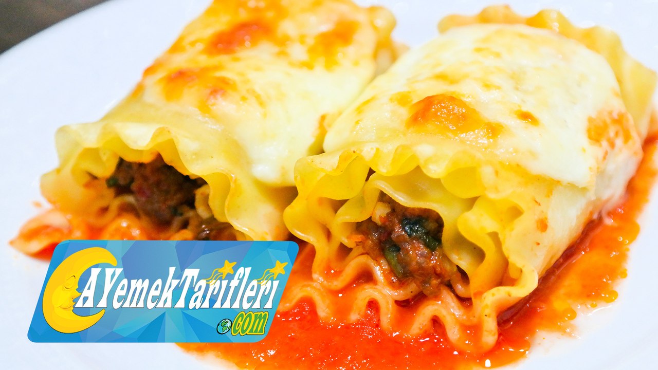 Lazanya Nasıl Yapılır? | Kıymalı Rulo Lazanya Tarifi | Kıymalı Lazanya