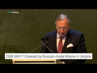 DSB says MH17 Downed by Russian-made missile in Ukraine