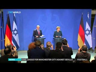 TRT World: Angela Merkel and Benjamin Netanyahu meet in Berlin