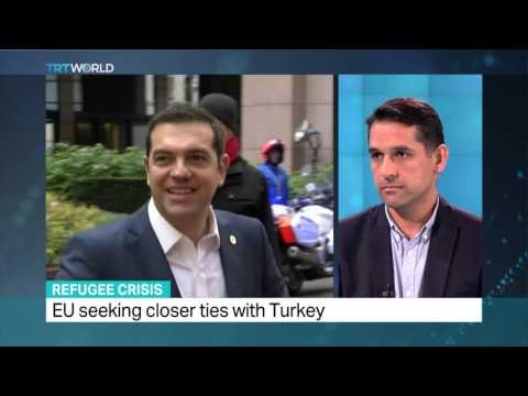 TRT World: Ahmet Yukleyen talks about refugee crisis to TRT World