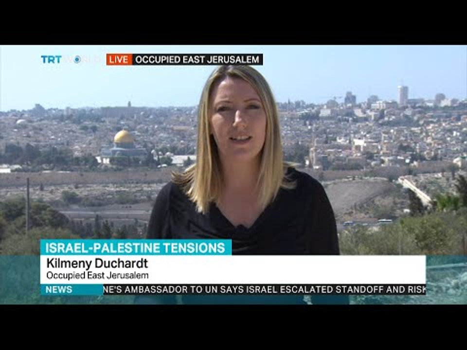 TRT World: Israel-Palestine Tensions: Kilmeny Dunchardt reports from the Occupied East Jerusalem