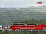 QRT: Miyembro ng NPA, patay matapos maka-engkwentro ng militar sa Surigao Del Norte