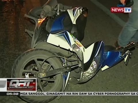 QRT: Sakay ng motorsiklo, sugatan matapos sumemplang