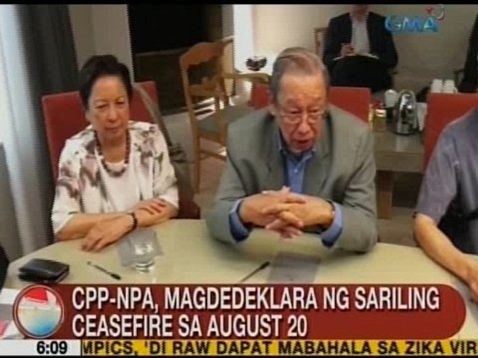UB: CPP-NPA, magdedeklara ng sariling ceasefire sa August 20