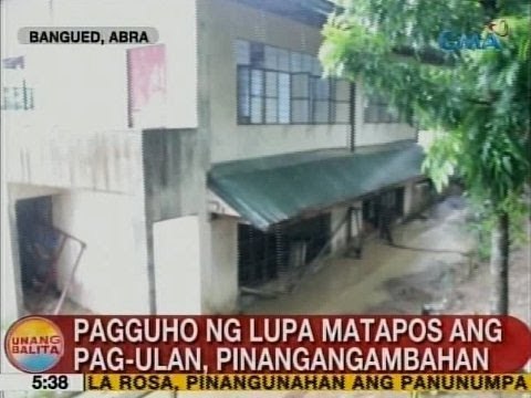 UB: Pagguho ng lupa matapos ang pag-ulan, pinangangambahan sa Bangued, Abra